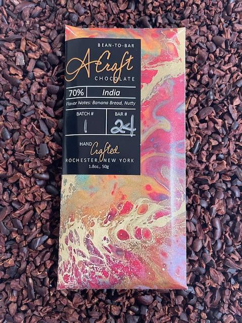 70% India Dark Chocolate Bar, Anamalai Estate